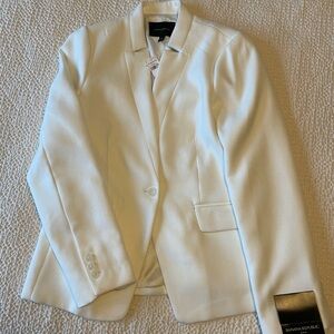 Banana Republic Factory White Women's Blazer